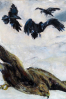 Eagle and crows, 