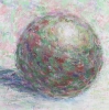 Ball in impressionistic style