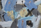 Abstract 1 08 white, blue, fishes