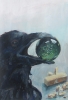 The crow, the marble and the eye