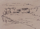 Landscape, Rhin at Flaach
