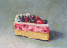 Peace of cake, Tortenstück mit berries, 